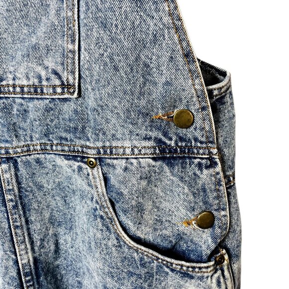 Womens Overall Denim Jean Dress New Breed  Adjustable Staps Size S u - Picture 2 of 5